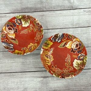Williams Sonoma “Spanish Floral”  bowls